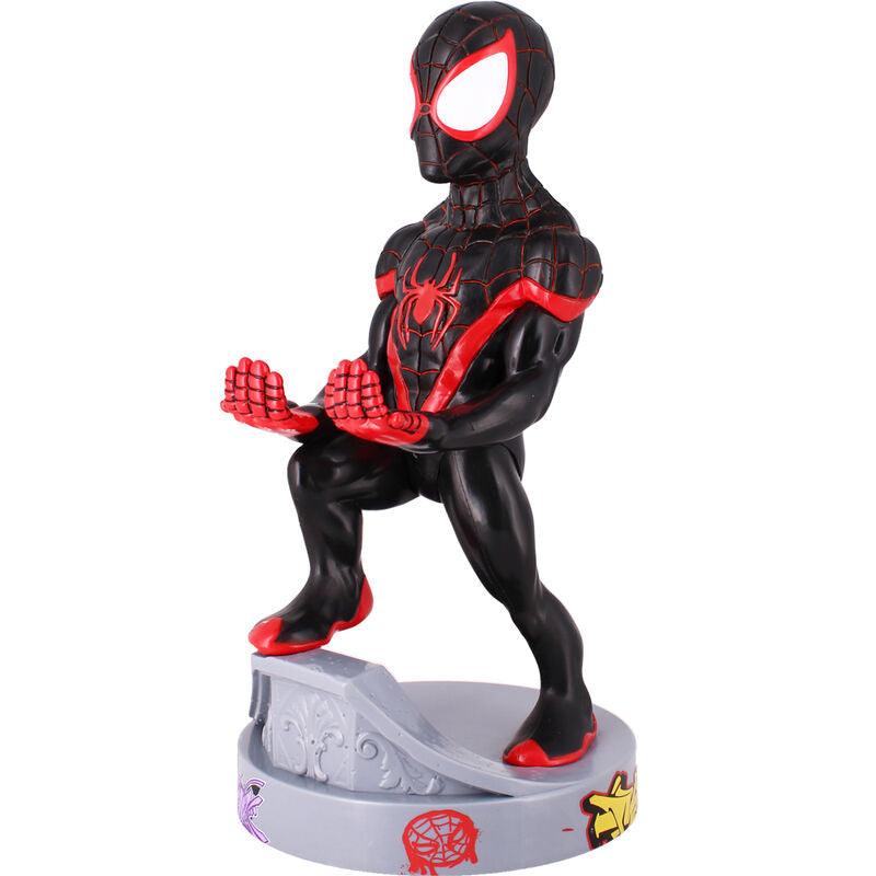 Marvel: Spider-Man Miles Morales Cable Guys Original Controller and Phone Holder - Exquisite Gaming - Ginga Toys