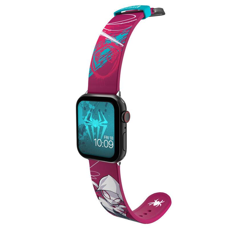 MARVEL - Spider-Man Spider-Gwen Ghost Spider Smartwatch Band strap + face designs - Mobyfox - Ginga Toys