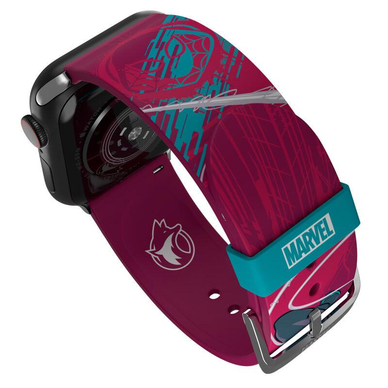 MARVEL - Spider-Man Spider-Gwen Ghost Spider Smartwatch Band strap + face designs - Mobyfox - Ginga Toys