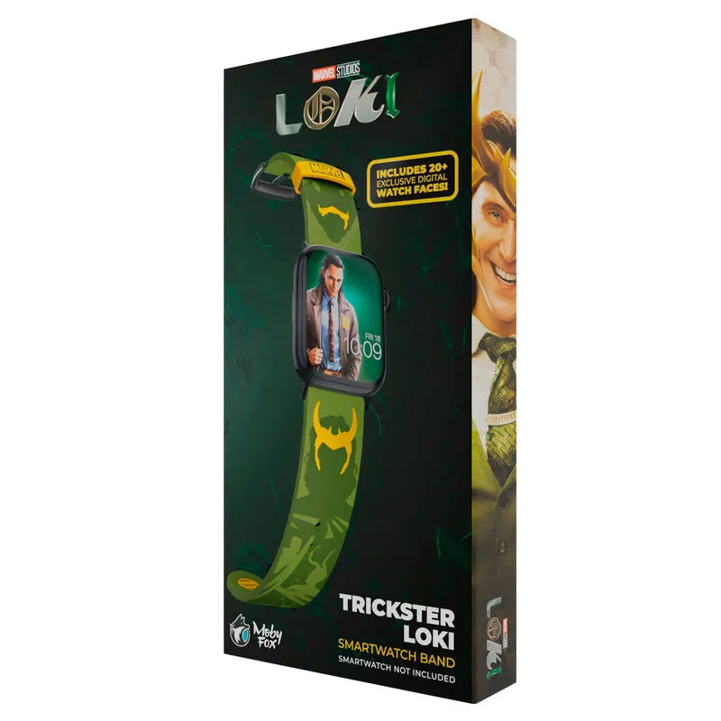 Marvel - Trickster Loki Smartwatch strap + face designs - Ginga Toys