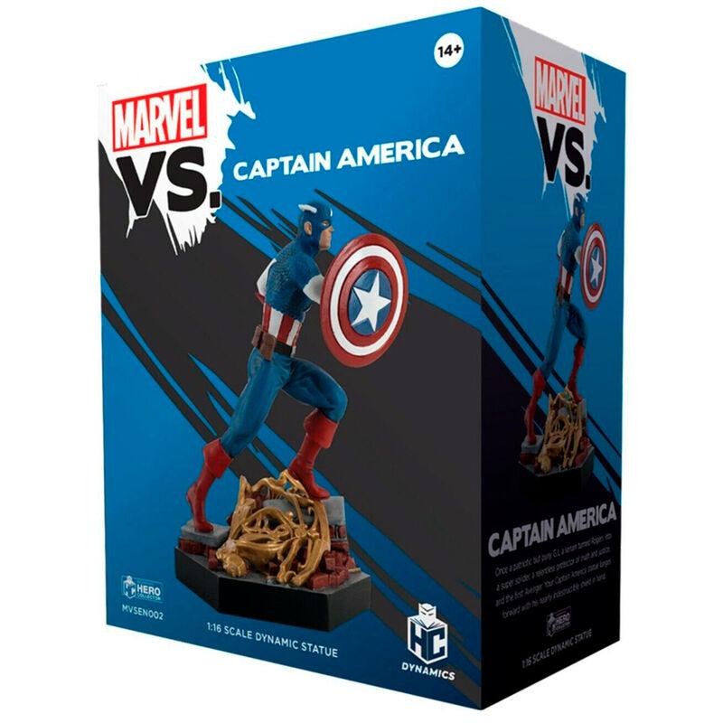 Marvel Vs. Captain America 1:16 Scale Figure - Eaglemoss Hero Collector - Ginga Toys