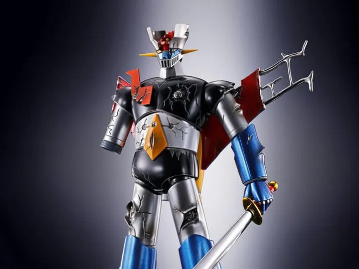 Mazinger Z vs. The Great General of Darkness Soul of Chogokin GX-105D Mazinger Z Innovation (Kakumei Shinka Damaged Ver.) Action Figure - Ginga Toys