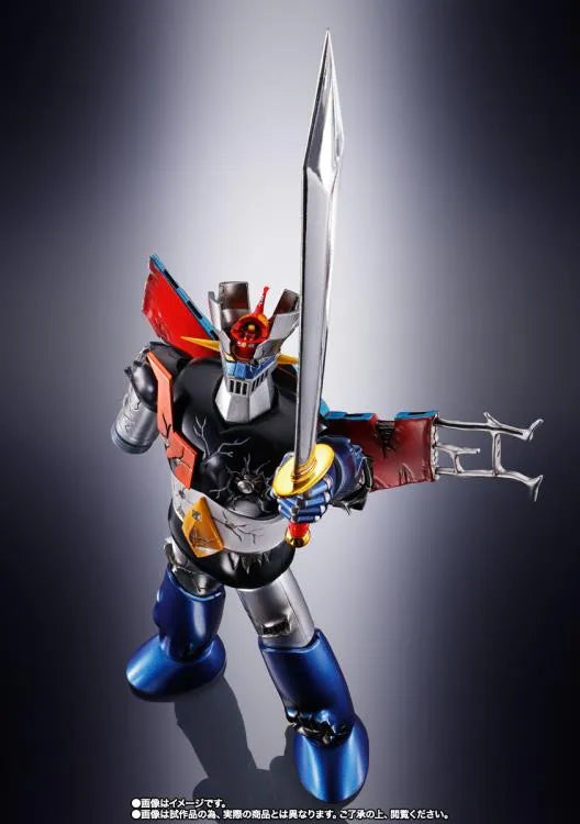 Mazinger Z vs. The Great General of Darkness Soul of Chogokin GX-105D Mazinger Z Innovation (Kakumei Shinka Damaged Ver.) Action Figure - Ginga Toys