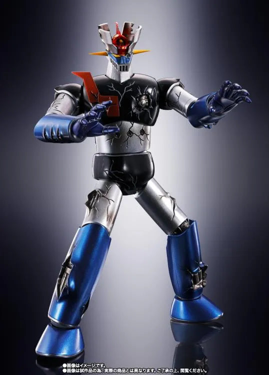 Mazinger Z vs. The Great General of Darkness Soul of Chogokin GX-105D Mazinger Z Innovation (Kakumei Shinka Damaged Ver.) Action Figure - Ginga Toys