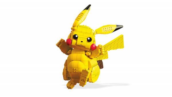  MEGA Pokémon Action Figure Building Toy Set for Kids, Jumbo  Pikachu with 825 Pieces, 12 Inches Tall, Age 8+ Years ( Exclusive) :  Toys & Games