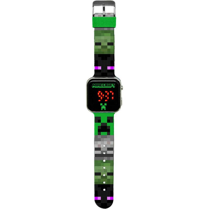 Minecraft Children Kids Led Digital Watch - Kids Licensing - Ginga Toys