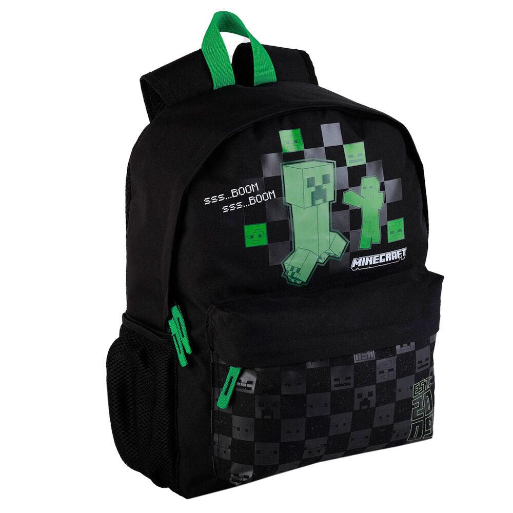 Minecraft Creeper adaptable laptop backpack 41cm - Ginga Toys