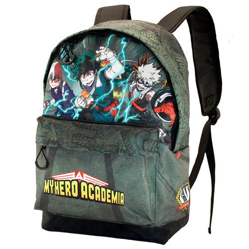 My Hero Academia Battle Grey Zipper Kids School Backpack - Karactermania - Ginga Toys