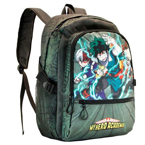 My Hero Academia Battle Grey Zipper Kids School Backpack - Karactermania - Ginga Toys