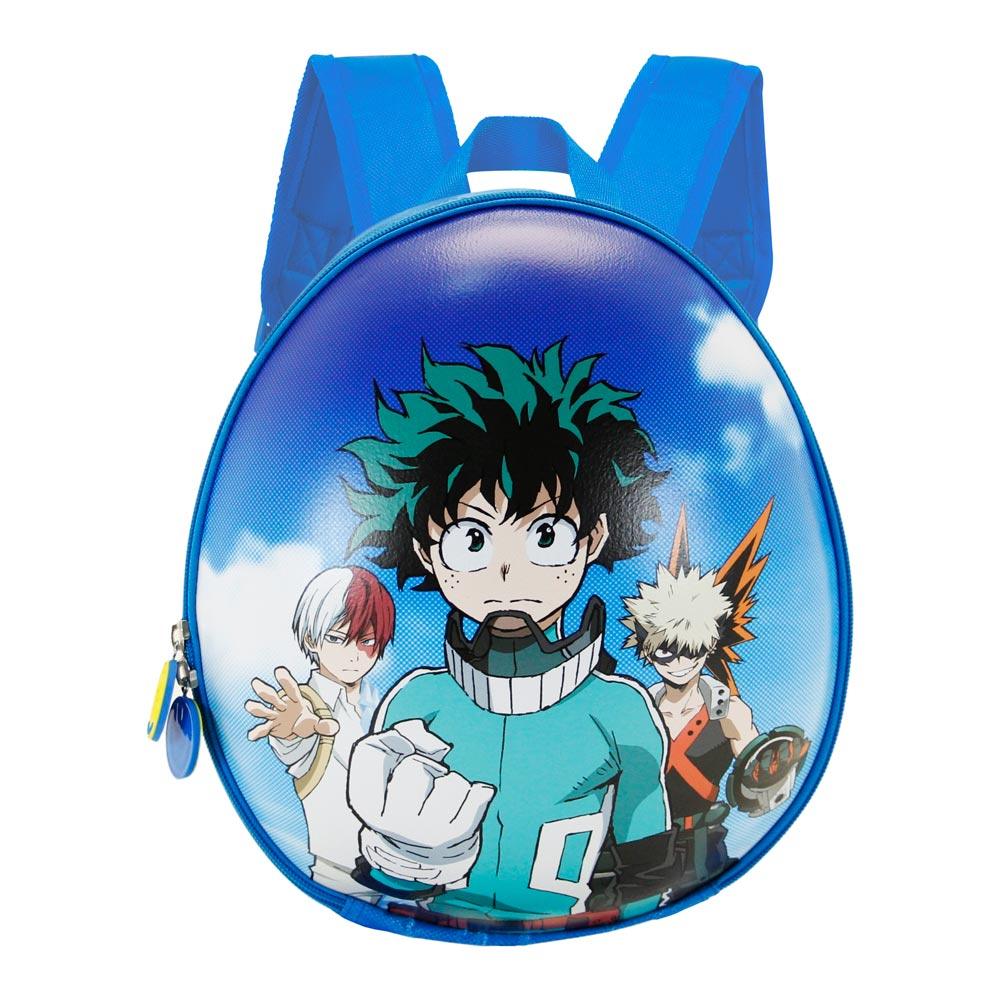 My Hero Academia Blue Kids School Eggy Mini backpack - Karactermania - Ginga Toys