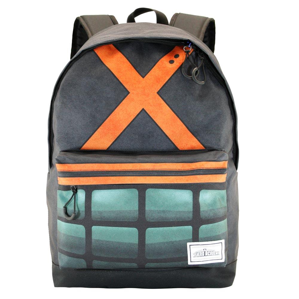 My Hero Academia X Grey Zipper Kids School Backpack - Karactermania - Ginga Toys