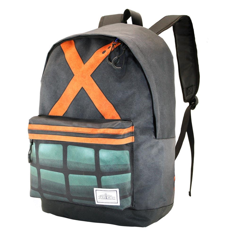 My Hero Academia X Grey Zipper Kids School Backpack - Karactermania - Ginga Toys