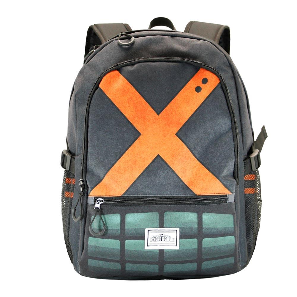 My Hero Academia X Grey Zipper Kids School Backpack - Karactermania - Ginga Toys