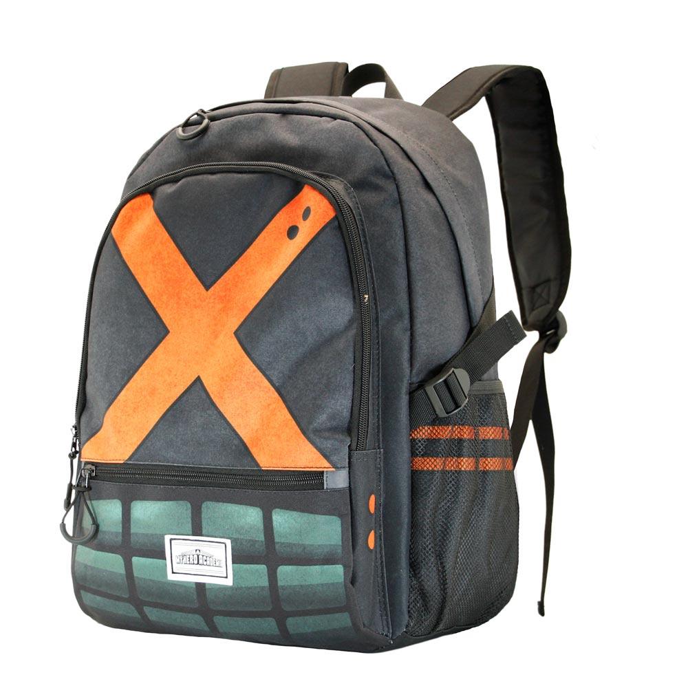 My Hero Academia X Grey Zipper Kids School Backpack - Karactermania - Ginga Toys