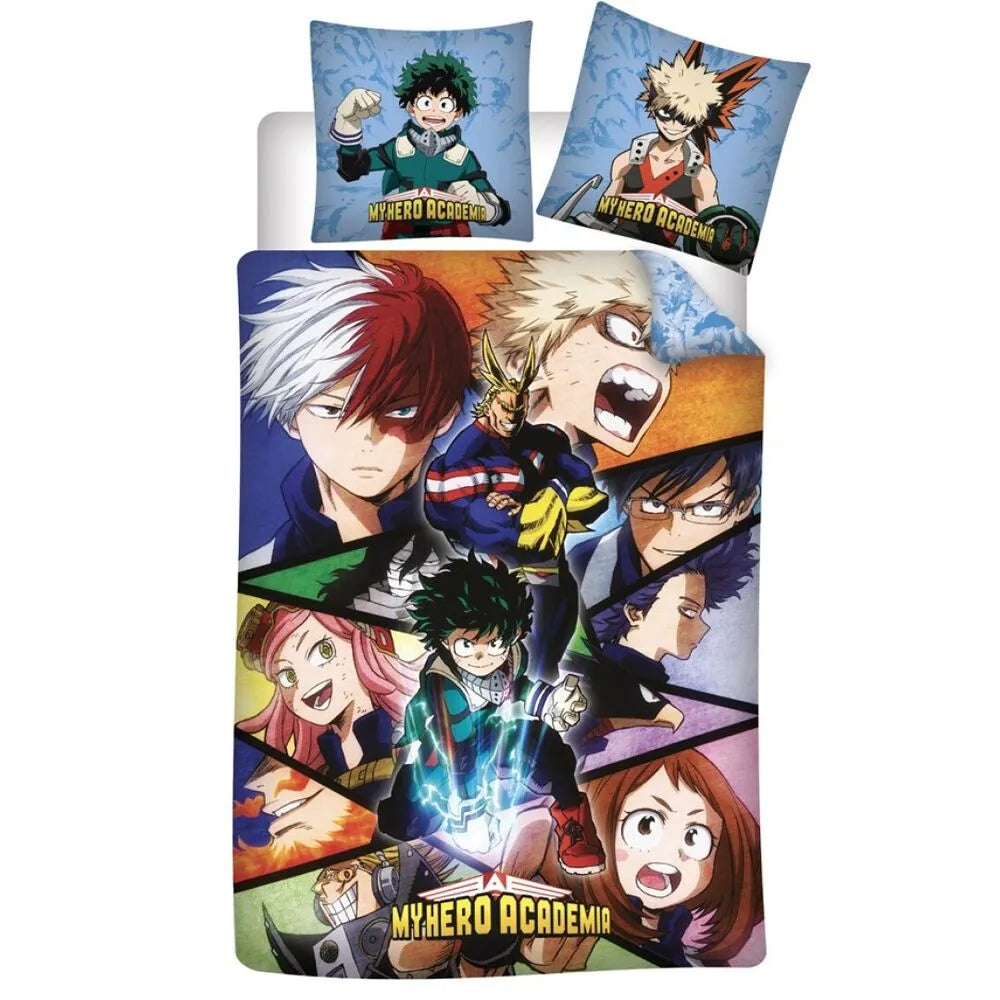 My Hero Academy microfiber duvet cover bed 90cm - Ginga Toys