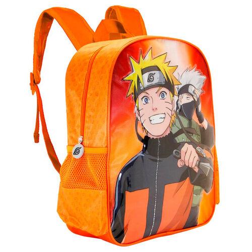 Naruto Shippuden Action Adaptable Orange Kids School Backpack - Karactermania - Ginga Toys