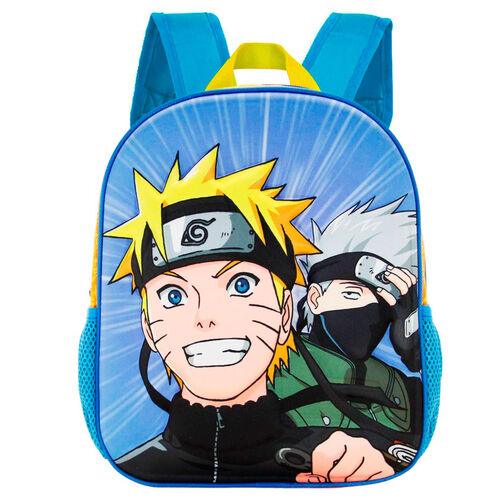 Naruto Shippuden Clan Multicolor 3D Kids School Mini backpack - Karactermania - Ginga Toys