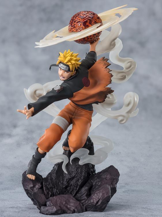 Naruto: Shippuden FiguartsZERO Extra Battle Naruto Uzumaki Figure (Sage Art Lava Release Rasenshuriken) - Ginga Toys