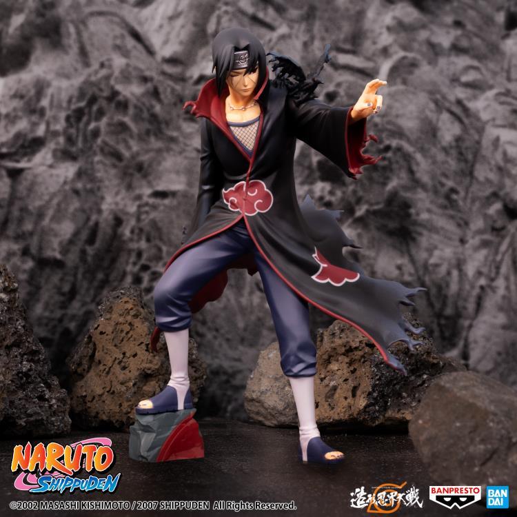 Naruto: Shippuden Figure Colosseum Itachi Uchiha Figure - Banpresto - Ginga Toys