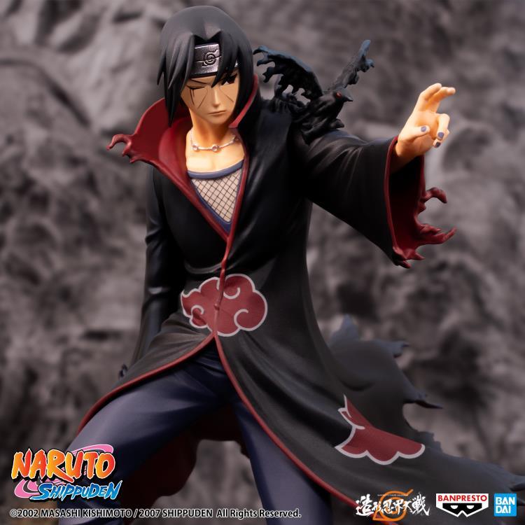 Naruto: Shippuden Figure Colosseum Itachi Uchiha Figure - Banpresto - Ginga Toys