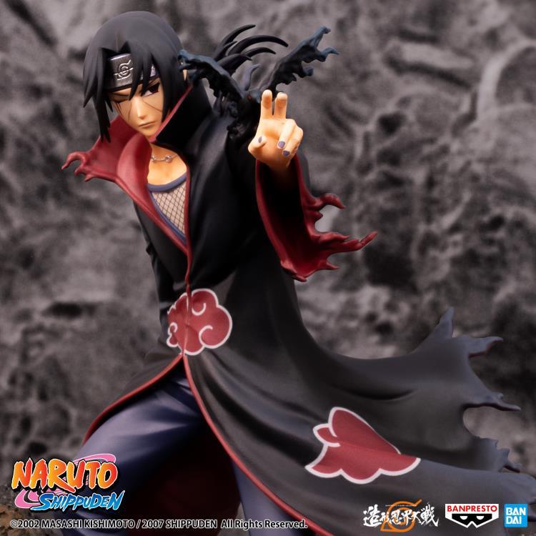 Naruto: Shippuden Figure Colosseum Itachi Uchiha Figure - Banpresto - Ginga Toys