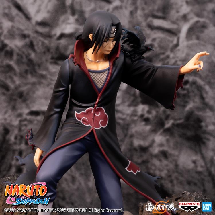 Naruto: Shippuden Figure Colosseum Itachi Uchiha Figure - Banpresto - Ginga Toys