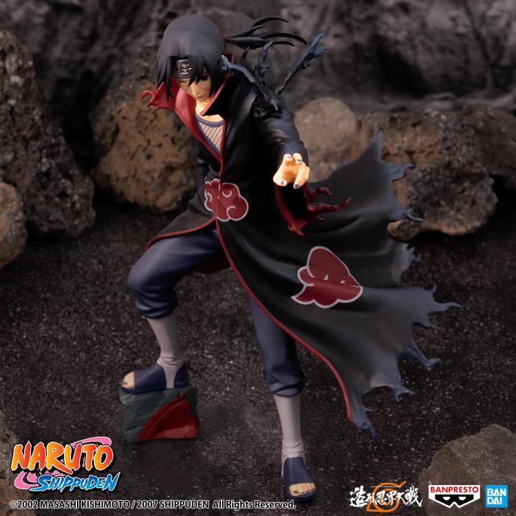 Naruto: Shippuden Figure Colosseum Itachi Uchiha Figure - Banpresto - Ginga Toys