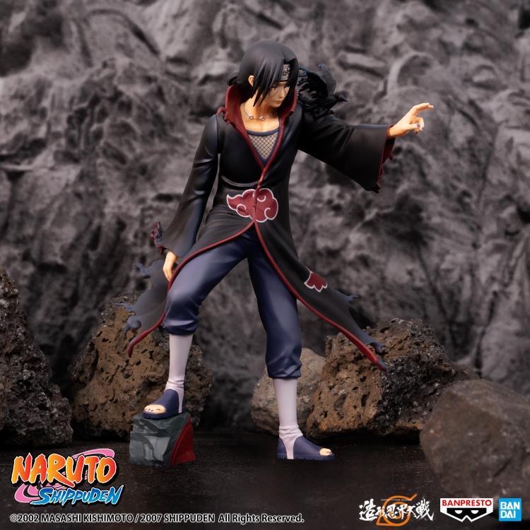 Naruto: Shippuden Figure Colosseum Itachi Uchiha Figure - Banpresto - Ginga Toys