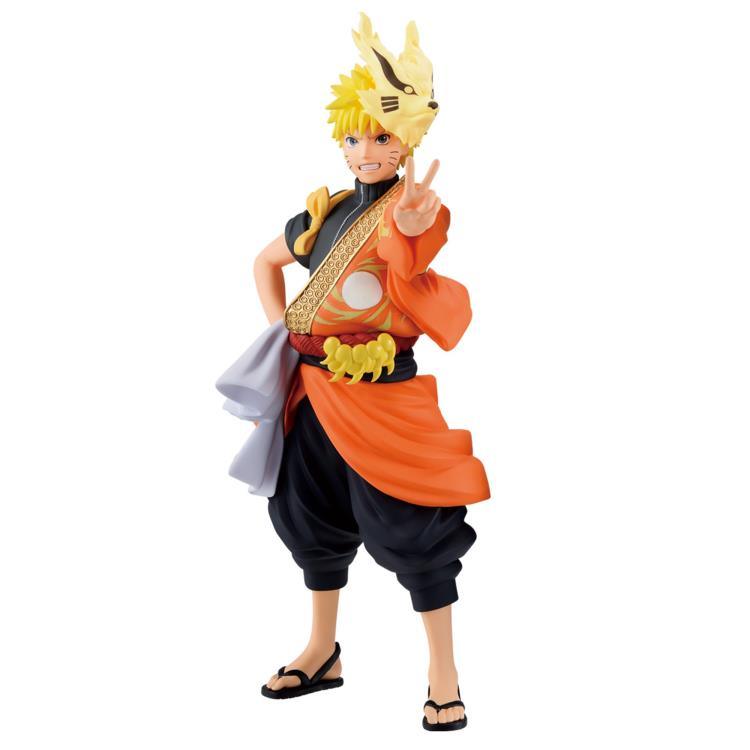 Naruto: Shippuden Naruto Uzumaki (Animation 20th Costume) Figure - Banpresto - Ginga Toys