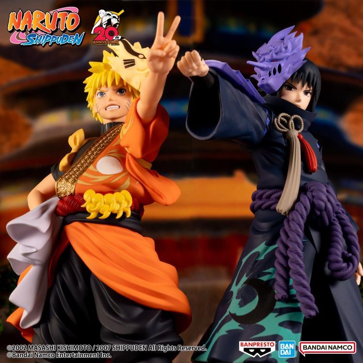 Naruto: Shippuden Naruto Uzumaki (Animation 20th Costume) Figure - Banpresto - Ginga Toys