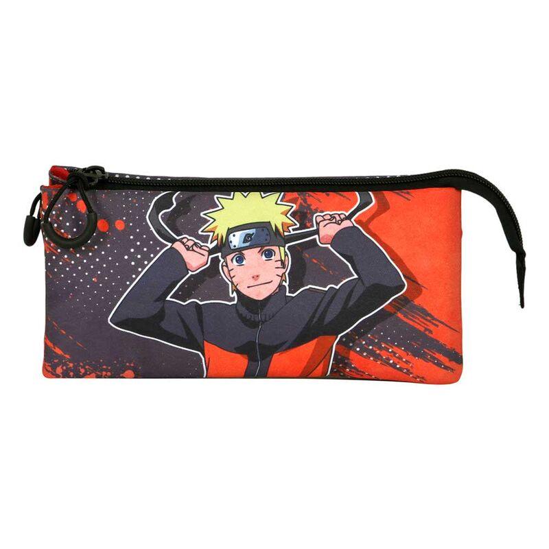 Naruto Shippuden - Naruto Uzumaki Hachimaki Pencil Case Triple - Ginga Toys