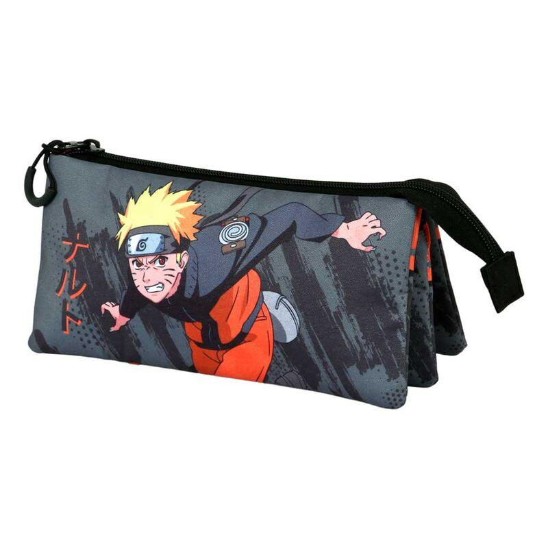 Naruto Shippuden - Naruto Uzumaki Pencil Case Triple - Ginga Toys