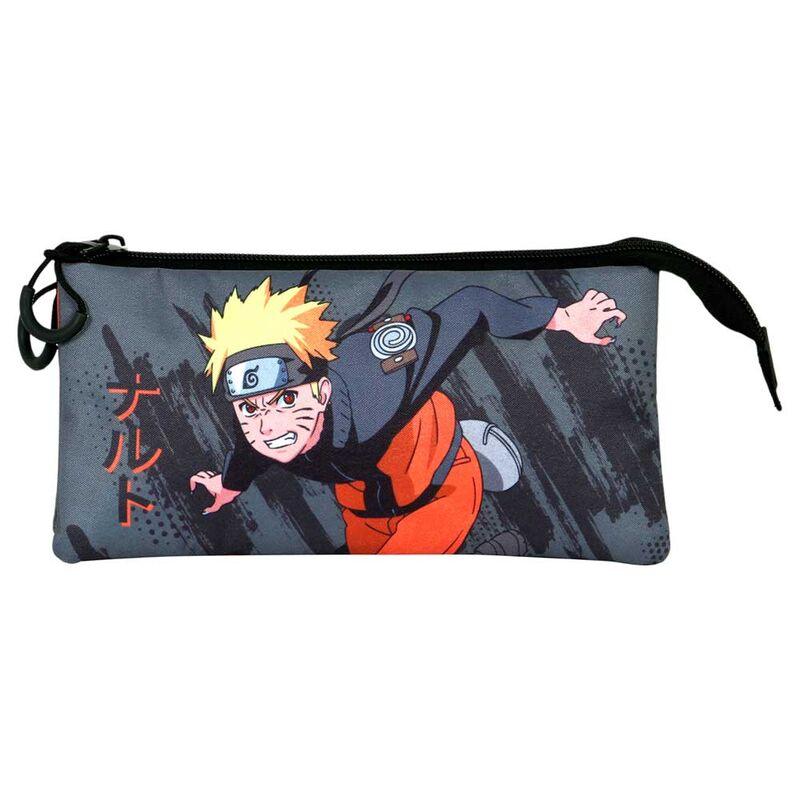 Naruto Shippuden - Naruto Uzumaki Pencil Case Triple - Ginga Toys