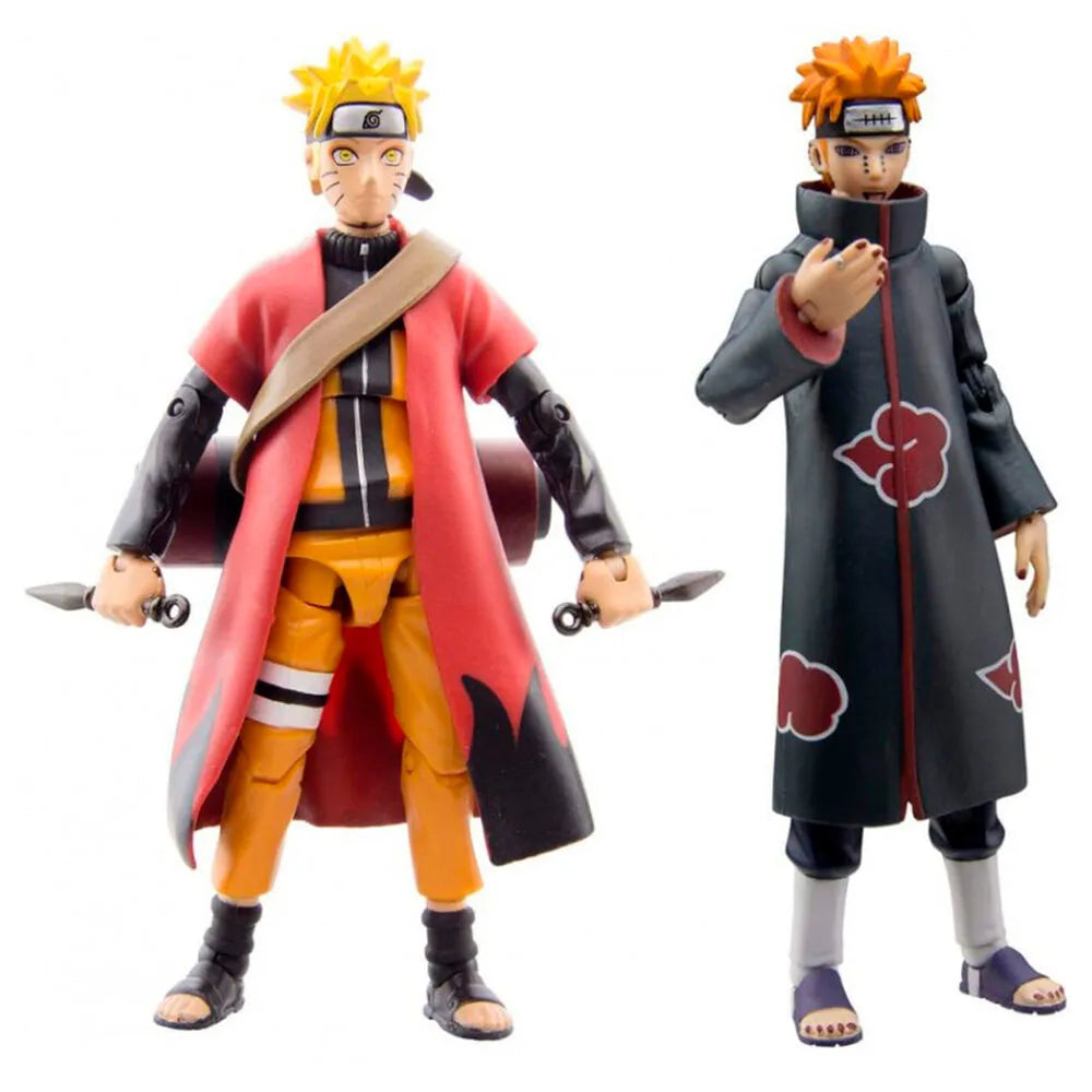 Naruto: Shippuden Sage Mode 25th Naruto vs Pain Action Figure Set - Ginga Toys