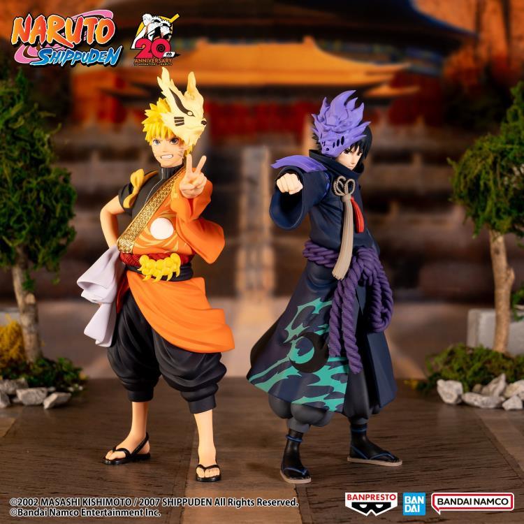 Naruto: Shippuden Sasuke Uchiha (Animation 20th Costume) Figure