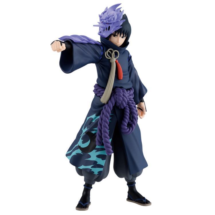 Naruto: Shippuden Sasuke Uchiha (Animation 20th Costume) Figure - Banpresto - Ginga Toys