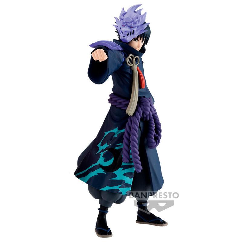 Naruto: Shippuden Sasuke Uchiha (Animation 20th Costume) Figure - Banpresto - Ginga Toys