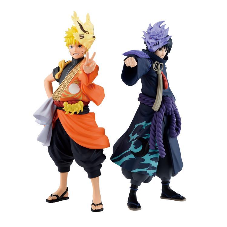 Naruto: Shippuden Sasuke Uchiha (Animation 20th Costume) Figure - Banpresto - Ginga Toys