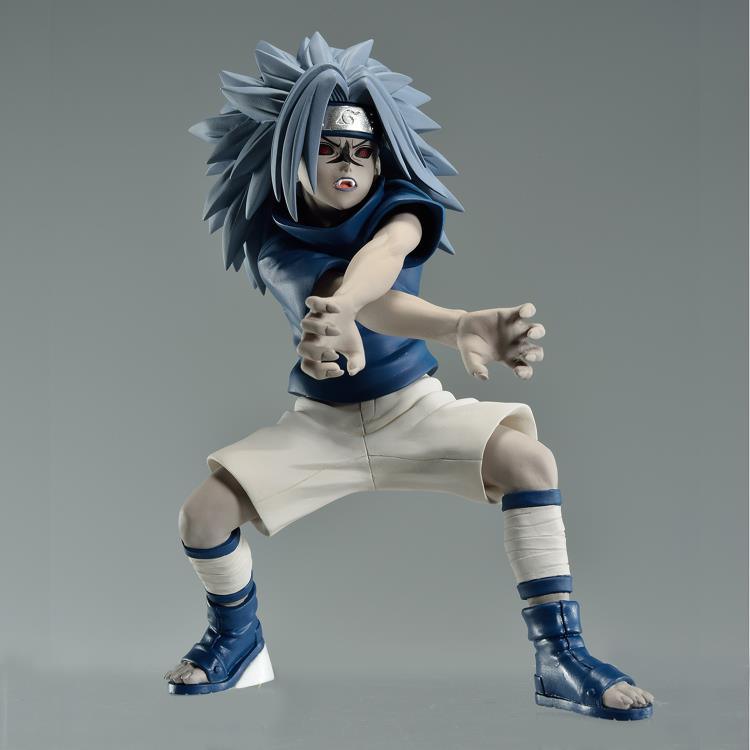 Naruto: Shippuden Vibration Stars Sasuke Uchiha (Curse Mark Ver.) Figure - Banpresto - Ginga Toys