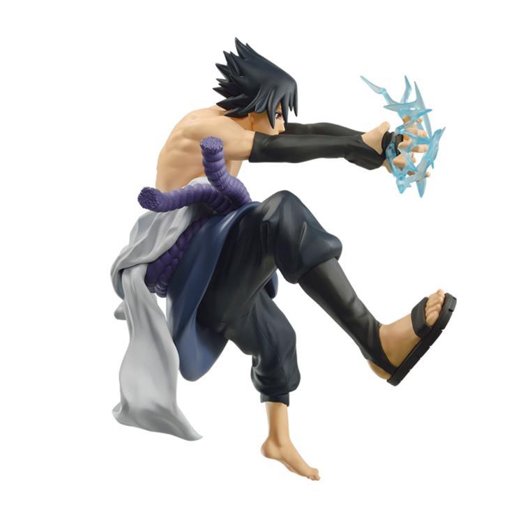 Naruto: Shippuden Vibration Stars (Sasuke vs. Deidara) Sasuke Uchiha Figure - Banpresto - Ginga Toys