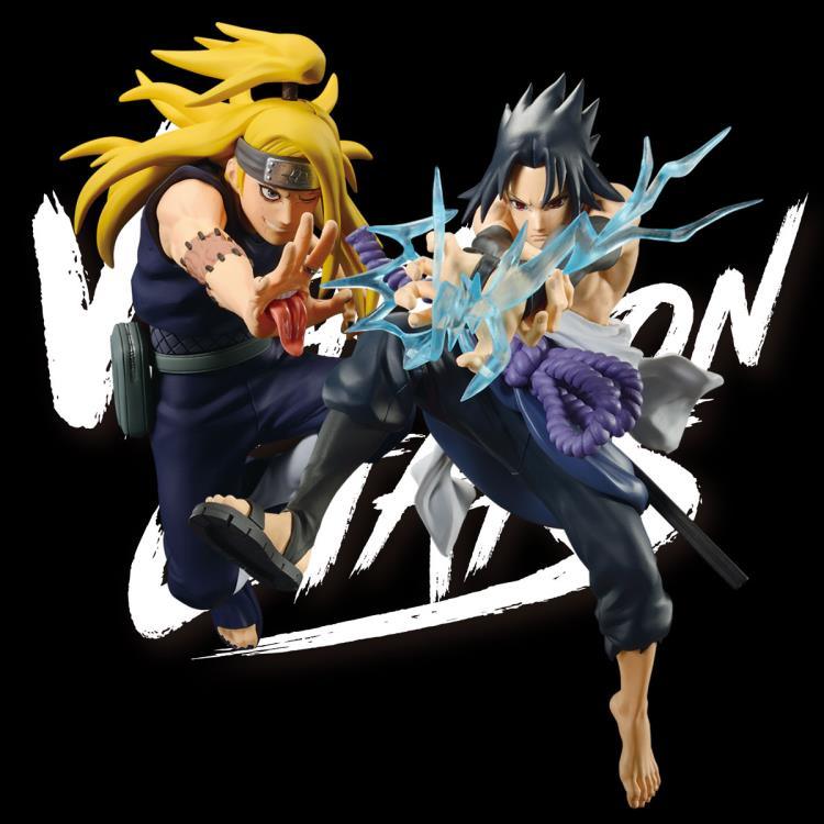 Naruto: Shippuden Vibration Stars (Sasuke vs. Deidara) Sasuke Uchiha Figure - Banpresto - Ginga Toys