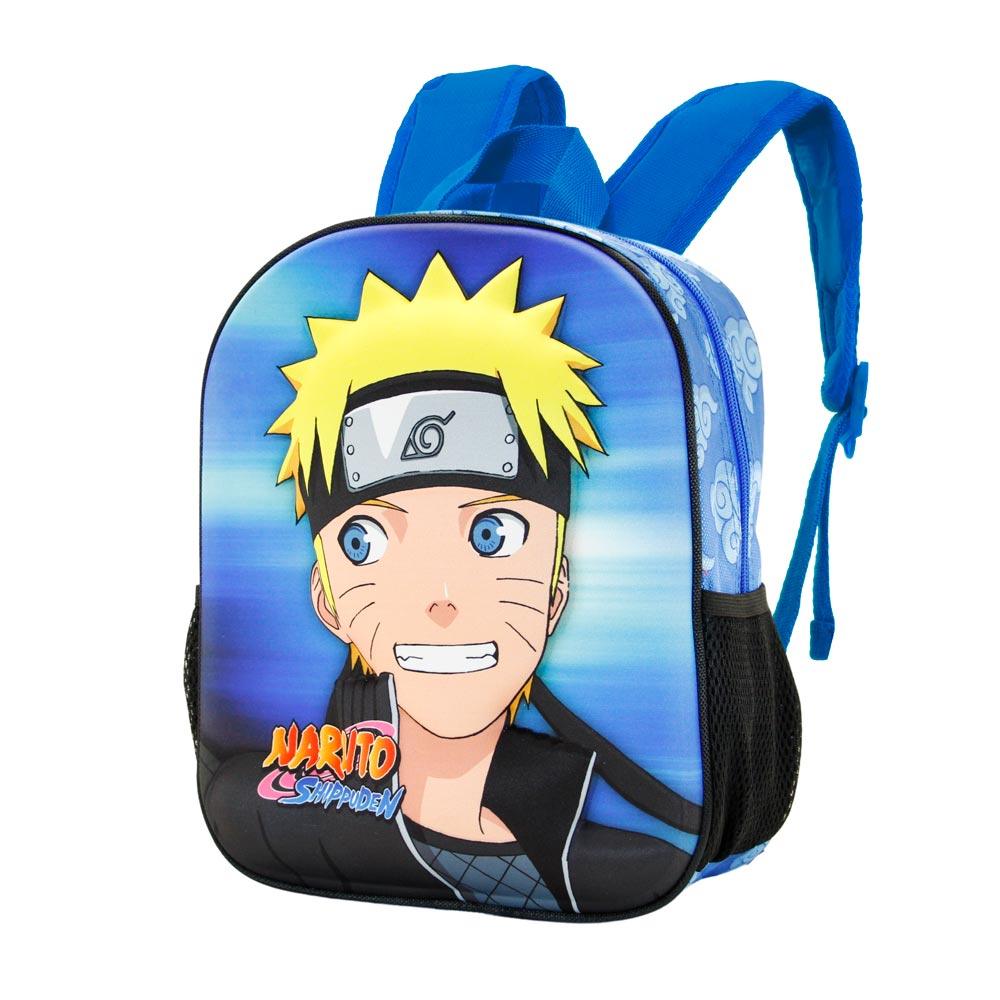 Naruto Shippuden Watching Blue Kids School 3D Mini backpack - Karactermania - Ginga Toys