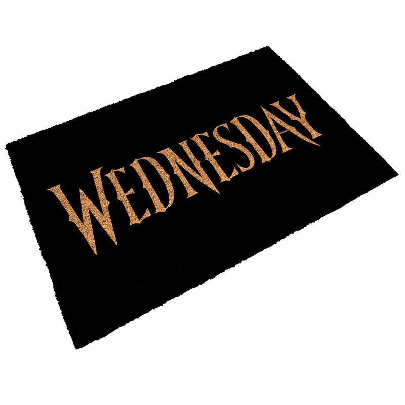 Netflix Wednesday Logo Black Door Mat 60X40cm - SD Toys - Ginga Toys