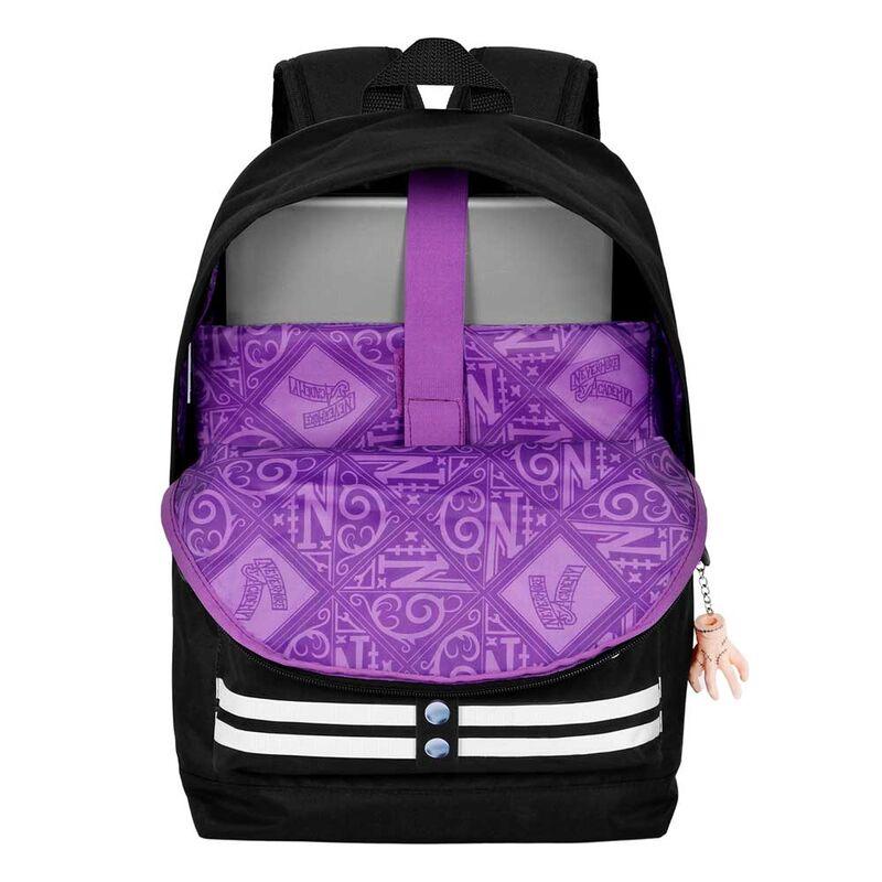 Netflix Wednesday Varsity Black Backpack 41cm - Karactermania - Ginga Toys