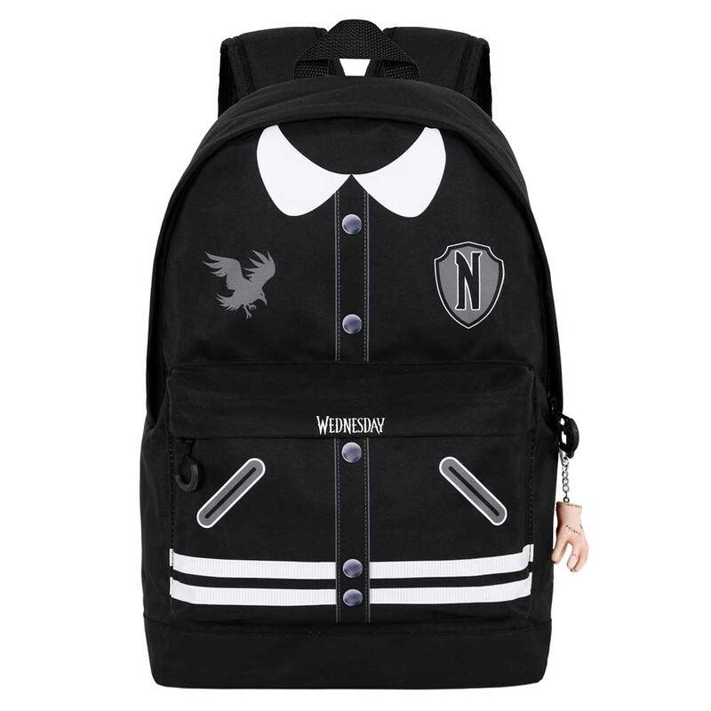 Netflix Wednesday Varsity Black Backpack 41cm - Karactermania - Ginga Toys