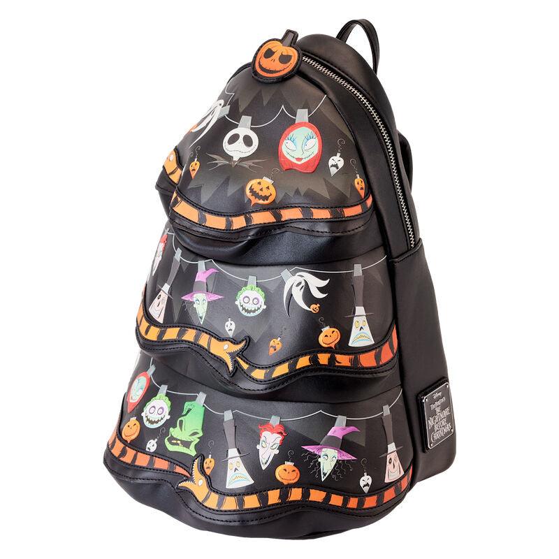 Nightmare Before Christmas Tree String Lights Glow Mini Backpack - Loungefly - Ginga Toys