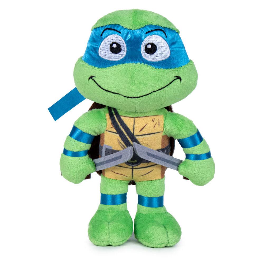 Ninja Turtles Mutant Mayhem Leonardo plush toy 38cm - Ginga Toys