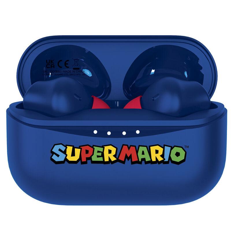 Nintendo Super Mario BLUE TWS Wireless Earphones - earpods - OTL Technologies - Ginga Toys