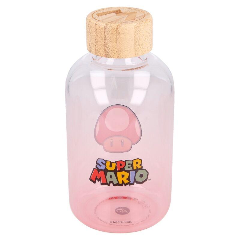 Nintendo Super Mario Bros glass bottle 620ml - Stor - Ginga Toys