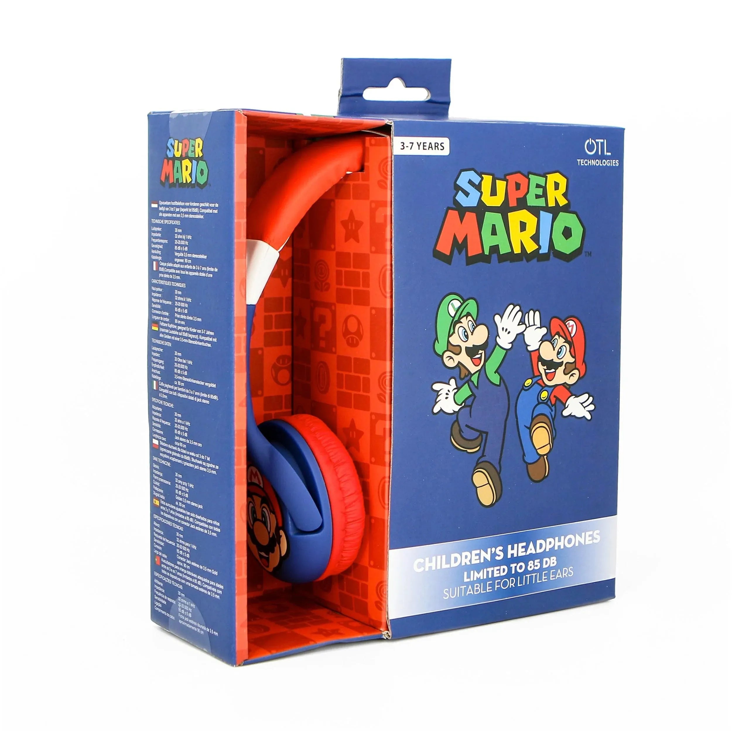 Nintendo Super Mario Kids Headphones - Ginga Toys